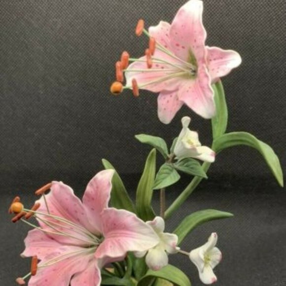 Vintage NIKKO Fine Bone China Rhubrum Lily Serviceware Rare Beautiful Teapot Lid - Picture 16 of 16